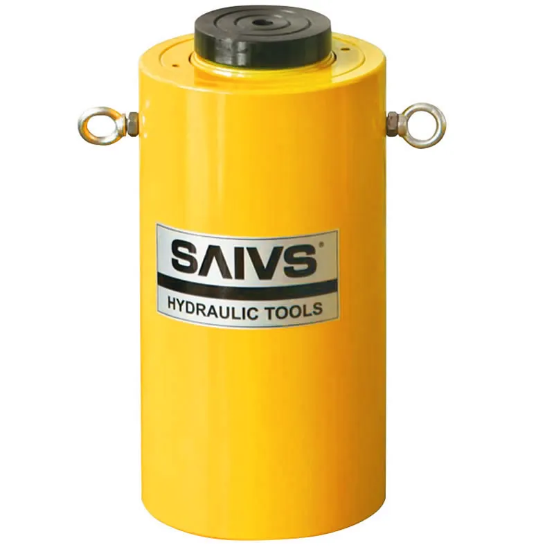 HCG1508, 150 ton 1588 KN, 200 mm 7.87 in Stroke, Single Acting High Tonnage Cylinders