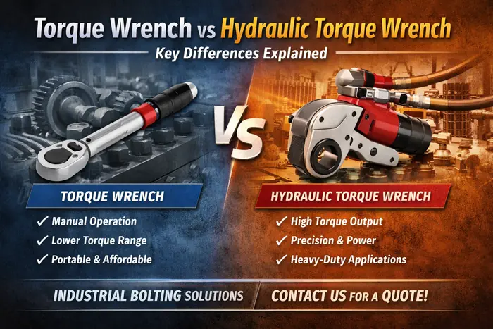 Torque Wrench vs Hydraulic Torque Wrench: Key Differences Explained
